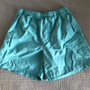 Columbia Men’s PFG Omnishade Shorts Aqua Medium